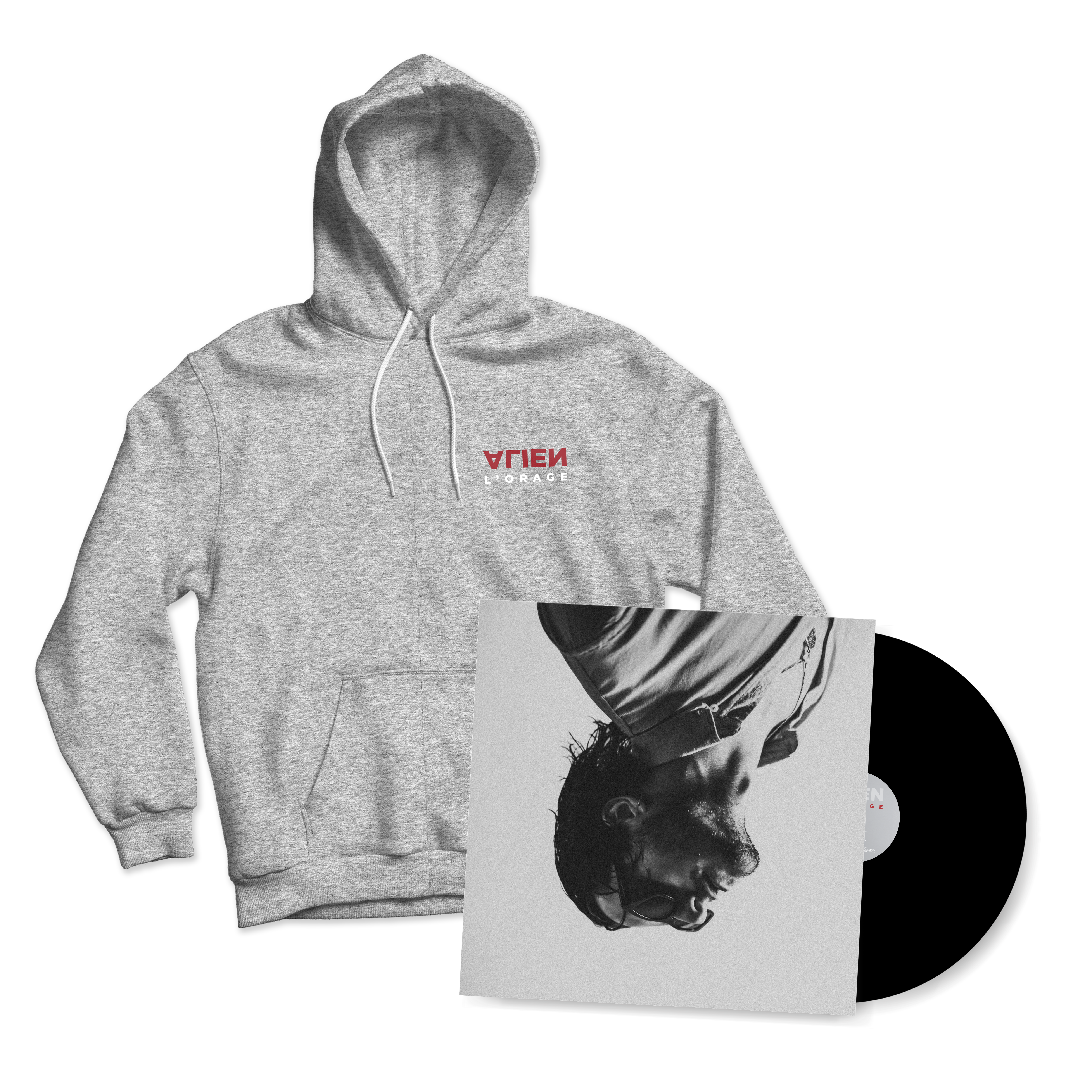 VINYLE + HOODIE L'ORAGE